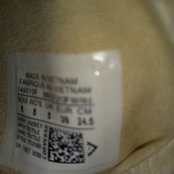 RETRO  ORIGINAL  CONVERSE SNEAKER  CLASSIC  CHUCK  TAYLOR SIZE MENS 6 WOMEN'S - Picture 4 of 13